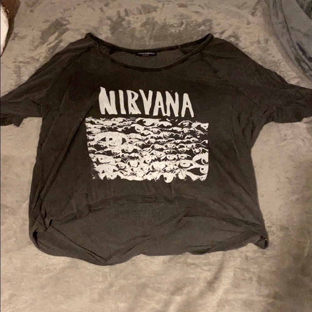 brandy melville nirvana t-shirt